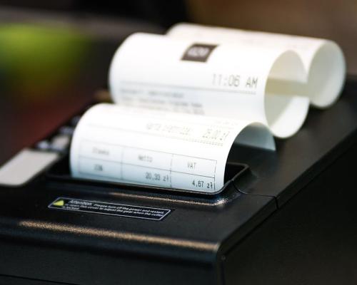 Role casă de marcat, indigo