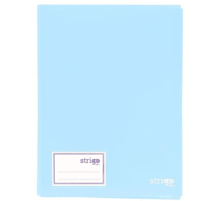 Irattartó PP A4 20 fólia, kék