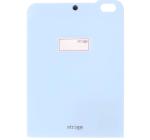 Iratgyűjtő PP, A4, függőleges, 5 rekesz, tűzőkapcsos lezárás Strigo