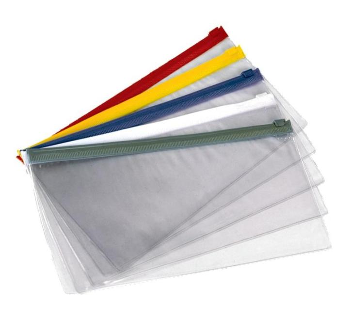 Mappa cipzárral 10.5x23.5cm