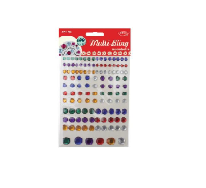 Kézműves kiegészítők-Öntapadós gyöngyök sokszínű