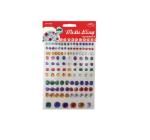 Kézműves kiegészítők-Öntapadós gyöngyök sokszínű