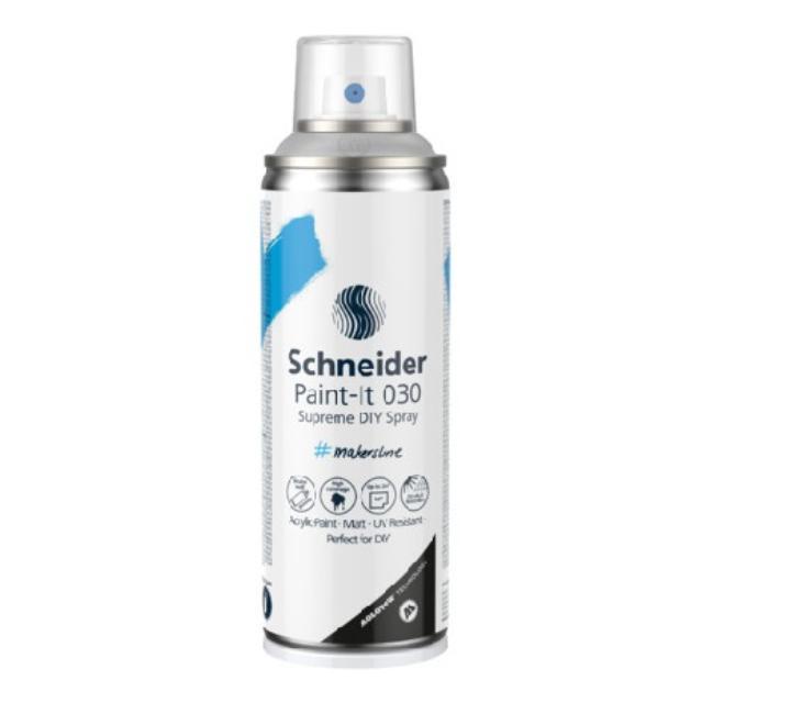 Festék spray Paint-It 030, Schneider Ezüst