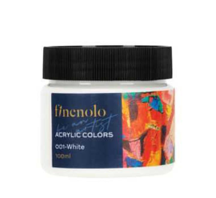 Akril festék 100ml Deli Finenolo fehér