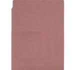 Irodai jegyzetfüzet 112 lap 80g,vonalas,bőrborítás,rózsaszin