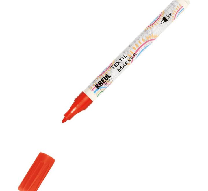 Kreul F piros textil marker