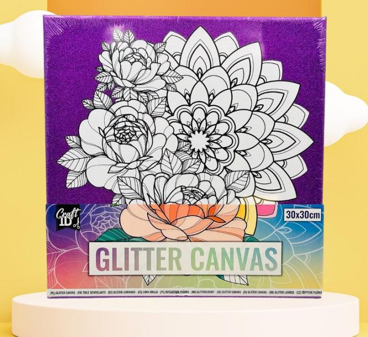 Festővászon 30x30 Glitter