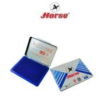 Bélyegzőpárna fém  7 x 10,9 cm kék