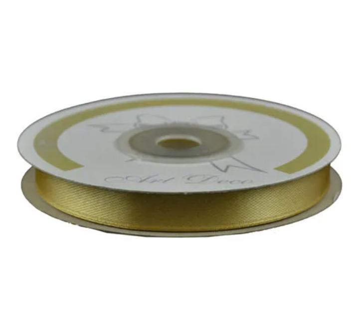 Panglica satin 10mmx25m Auriu