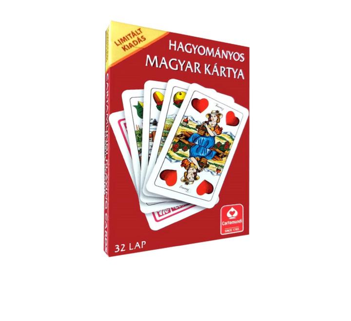 Kártyajáték piros magyar kártya