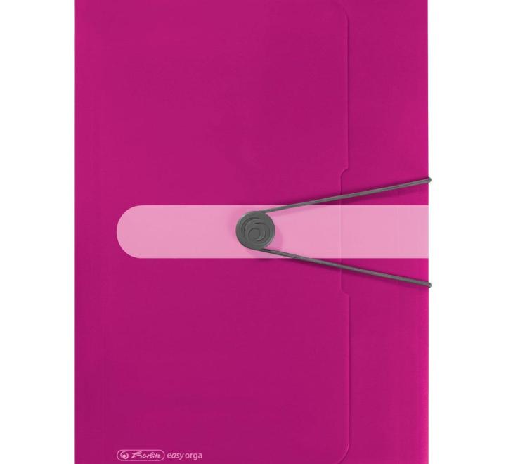 Mappa gumival A4 30mm EOTG ciklamen