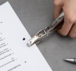 Fogó típusú lyukasztó