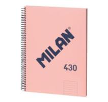 Caiet A4 80 file dictando spira Milan roz
