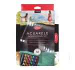 Akvarellfesték 36 szín fémdobozban