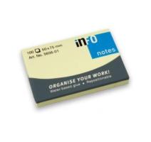 Notes adeziv 50x75mm 100 file galben pal