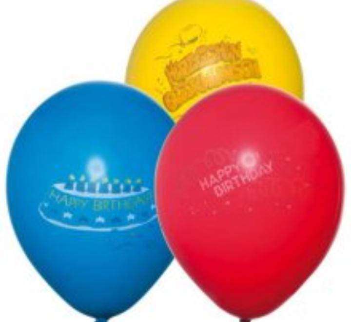 Balon rotunde culori asortat 6 buc