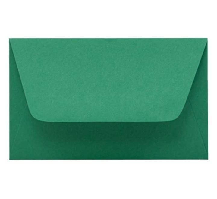 Színes boríték C7 zöld