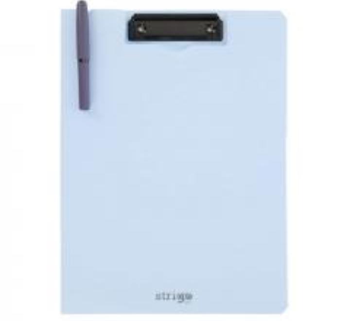 A4-es függőleges írólap tolltartóval, világoskék színben