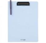 A4-es függőleges írólap tolltartóval, világoskék színben