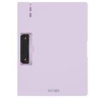 Függőleges clipboard A4-es tolltartóval, függőleges, lila