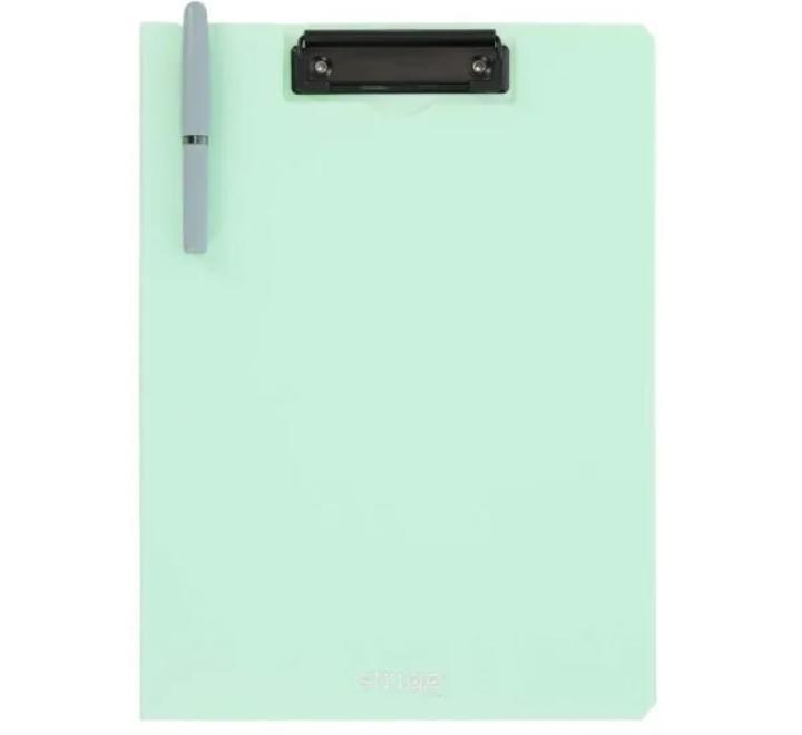 Felírótábla függőleges A4,tolltartóval menta színű