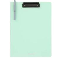 Clipboard vertical A4 suport stilou, menta
