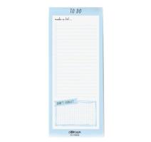 Planificator magnetic, 9.1 x 21.6 cm, Sky Blue