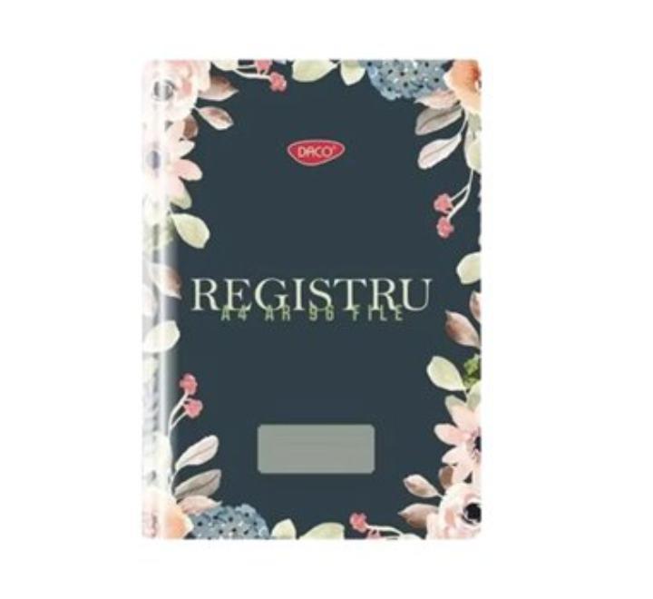 Regiszter füzet A4 100 lapos,vonalas Daco