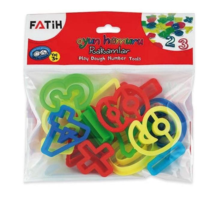 Gyurma formakivágó, számok