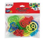 Gyurma formakivágó, számok