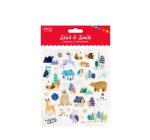 Matricák-AB629 karácsonyi állatok