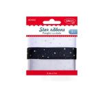 Panglica cu stele 3 ccolors 2cm x 3m