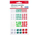 Karácsonyi öntapadós gyöngyök