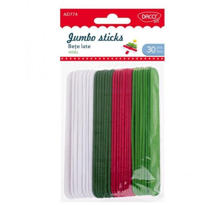 Kézműves kiegészítők-Széles pálcák Noel