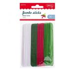 Kézműves kiegészítők-Széles pálcák Noel