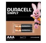 Ceruza elem Duracell Basic AAA K2 2/szett