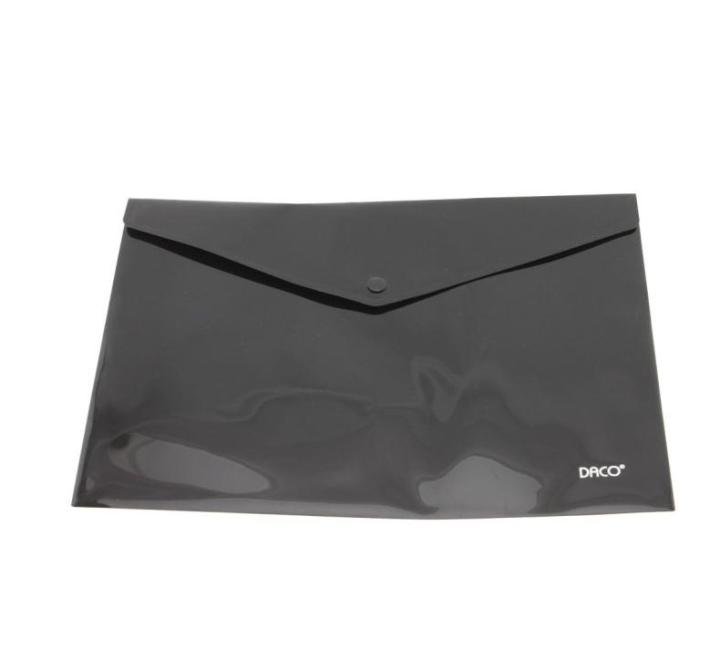 Gombos mappa A4 Daco fekete