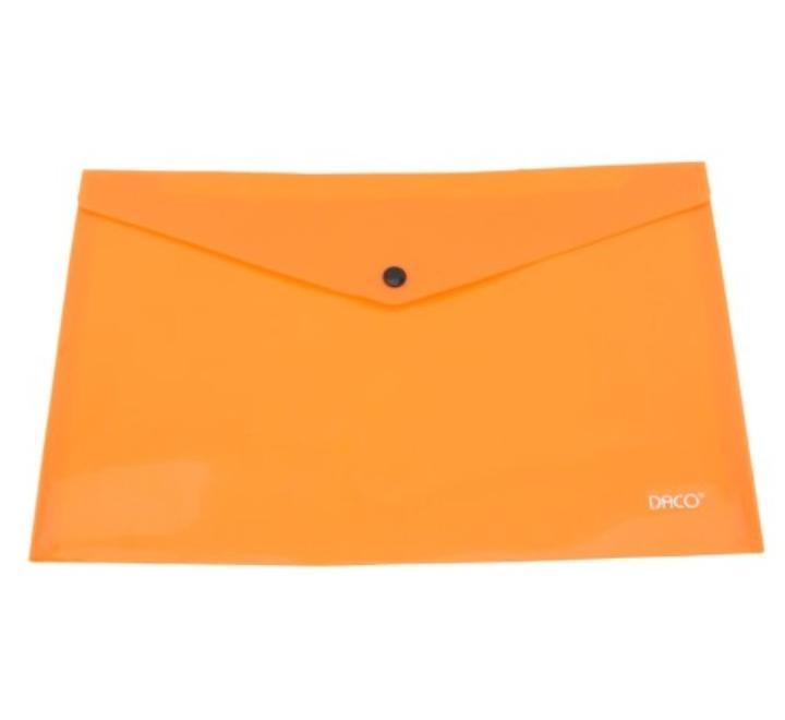 Gombos mappa A4 Daco narancssárga