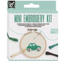Hímzőkészlet 12.5x10 cm -auto