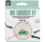 Hímzőkészlet 12.5x10 cm -auto
