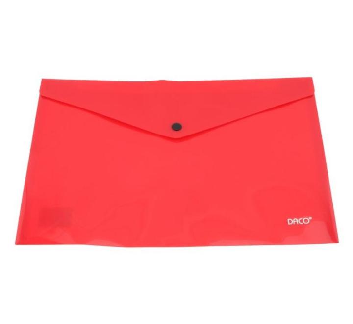 Gombos mappa  A4 Daco piros