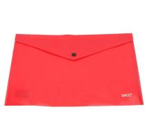 Gombos mappa  A4 Daco piros