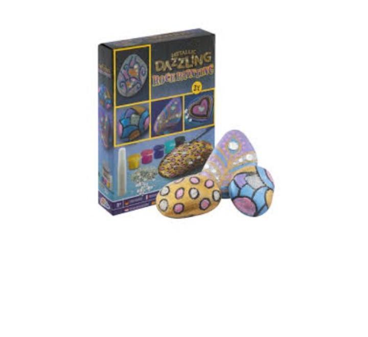 Káprázatos fémes kőfestés