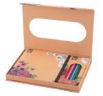 Színező készlet 48 lap + 10 színes ceruza