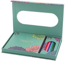 Set carte de colorat 48foi+10 creion colorate