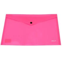 Gombos mappa A4 Daco rózsaszín