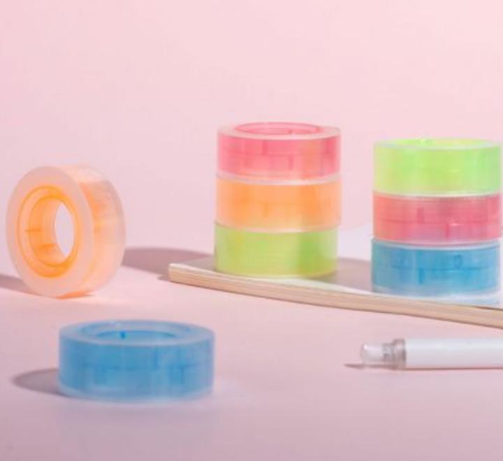 Ragasztószalag szines 18x27mm/m