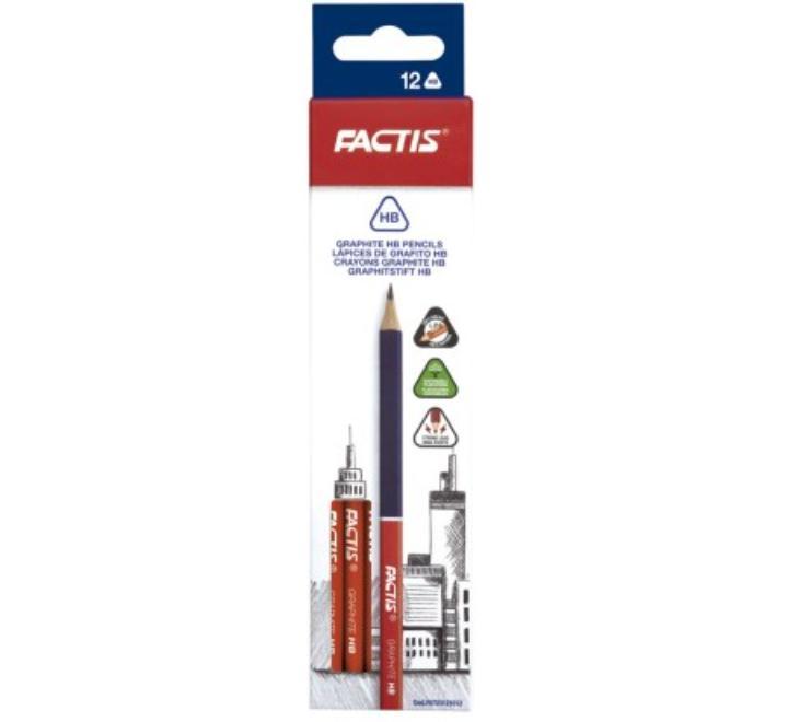 Grafitceruza radírral HB Factis