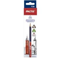 Creion grafit cu radiera HB Factis