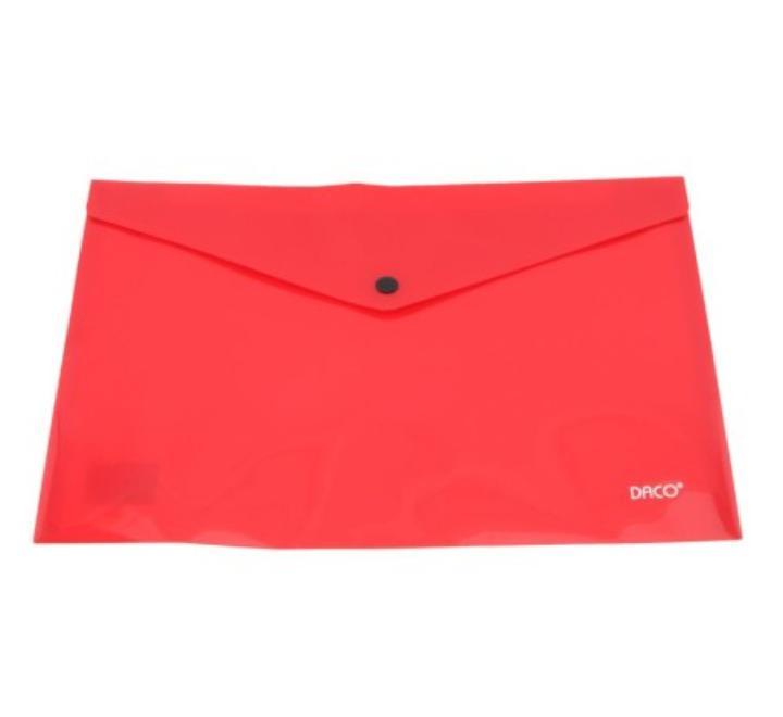 Gombos mappa A5 Daco piros